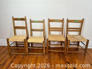 MaxSold Auction: Wooden Dining Chair Lot - Ottawa (Ontario, Canada) PARTNER MANAGED Estate Sale Online Auction - Scrivens Drive
