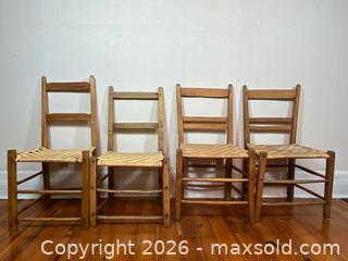 MaxSold Auction: Wooden Dining Chair Lot - Ottawa (Ontario, Canada) PARTNER MANAGED Estate Sale Online Auction - Scrivens Drive