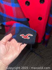 MaxSold Auction: Ladies Red Winter Jacket with Hollister Scarf - Quinte West (Ontario, Canada) SELLER MANAGED Downsizing Online Auction - Teal Road