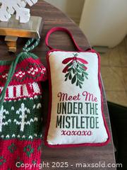 MaxSold Auction: Christmas Holiday Stocking Set - Maple Glen (Pennsylvania, USA) SELLER MANAGED Reseller Online Auction - Salaway Court
