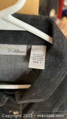 MaxSold Auction: Good Jeans_Chico's Size 1 Jean Jacket - Bling Buttons - Maple Glen (Pennsylvania, USA) SELLER MANAGED Reseller Online Auction - Salaway Court