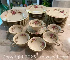 MaxSold Auction: Hutschenreuther HUT1858 China_Floral - Maple Glen (Pennsylvania, USA) SELLER MANAGED Reseller Online Auction - Salaway Court