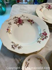 MaxSold Auction: Hutschenreuther HUT1858 China_Floral - Maple Glen (Pennsylvania, USA) SELLER MANAGED Reseller Online Auction - Salaway Court