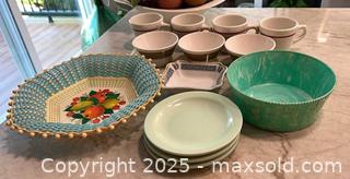 MaxSold Auction: No Reservations_Vintage Restaurant Ware, Melamine, Plastic - Maple Glen (Pennsylvania, USA) SELLER MANAGED Reseller Online Auction - Salaway Court