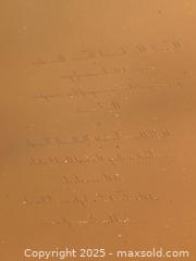 MaxSold Auction: Say I Do_Framed Antique Wedding Engraving Plate October 8, 1924 - Maple Glen (Pennsylvania, USA) SELLER MANAGED Reseller Online Auction - Salaway Court