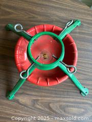 MaxSold Auction: Vintage Metal Christmas Tree Stand - Maple Glen (Pennsylvania, USA) SELLER MANAGED Reseller Online Auction - Salaway Court