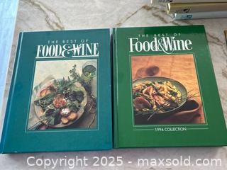 MaxSold Auction: What's Cookin' Lot 1_1990's Food & Wine Cookbooks - Maple Glen (Pennsylvania, USA) SELLER MANAGED Reseller Online Auction - Salaway Court