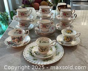 MaxSold Auction: You Can Call Me Al: Royal Albert Tea Time - Maple Glen (Pennsylvania, USA) SELLER MANAGED Reseller Online Auction - Salaway Court