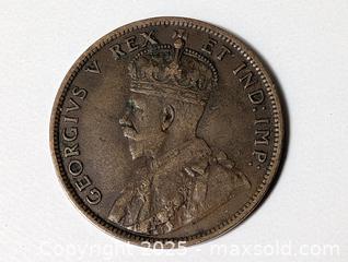 MaxSold Auction: 1911 higher grade large cent coin Canada - South Frontenac (Ontario, Canada) SELLER MANAGED Downsizing Online Auction - Battersea Road