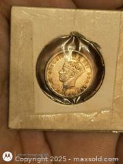 MaxSold Auction: 1941 Silver 5 cent coin of Newfoundland  - South Frontenac (Ontario, Canada) SELLER MANAGED Downsizing Online Auction - Battersea Road