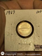 MaxSold Auction: 1967 Makeral Fish Dime Silver 10 cent - South Frontenac (Ontario, Canada) SELLER MANAGED Downsizing Online Auction - Battersea Road