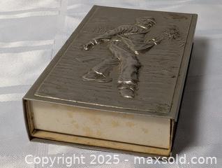 MaxSold Auction: Antique Dutch Metal Match Safe striker - South Frontenac (Ontario, Canada) SELLER MANAGED Downsizing Online Auction - Battersea Road