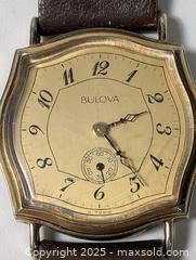 MaxSold Auction: Bulova Antique Watch leather band - South Frontenac (Ontario, Canada) SELLER MANAGED Downsizing Online Auction - Battersea Road