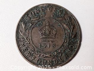 MaxSold Auction: Newfoundland Large Cent Coin high grade - South Frontenac (Ontario, Canada) SELLER MANAGED Downsizing Online Auction - Battersea Road