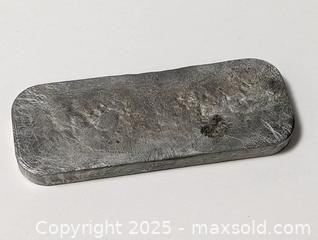 MaxSold Auction: pewter ingot hand poured  - South Frontenac (Ontario, Canada) SELLER MANAGED Downsizing Online Auction - Battersea Road