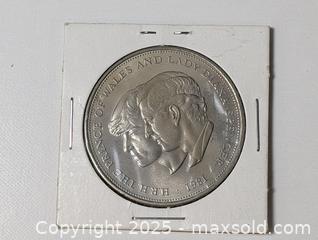 MaxSold Auction: Princess diana and charles coin  - South Frontenac (Ontario, Canada) SELLER MANAGED Downsizing Online Auction - Battersea Road