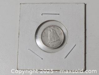 MaxSold Auction: Silver Canadian 10 cent coin in holder - South Frontenac (Ontario, Canada) SELLER MANAGED Downsizing Online Auction - Battersea Road