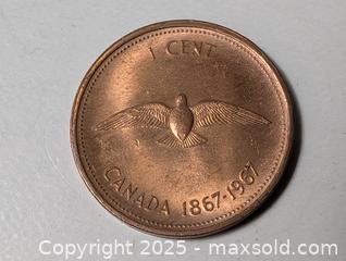 MaxSold Auction: UNC 1967 Centennial Cent Coin - South Frontenac (Ontario, Canada) SELLER MANAGED Downsizing Online Auction - Battersea Road