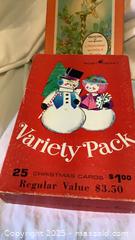 MaxSold Auction: Vintage Christmas Card Box Lot - Hamilton (Ontario, Canada) SELLER MANAGED Downsizing Online Auction -  Sidney Crescent