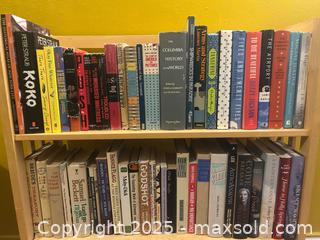 MaxSold Auction: Books and Shelf  - Denver (Colorado, USA) SELLER MANAGED Moving Online Auction -  N. Downing