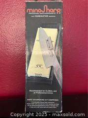 MaxSold Auction: Global Mino Sharp Professional Knife Sharpening Kit - Denver (Colorado, USA) SELLER MANAGED Moving Online Auction -  N. Downing