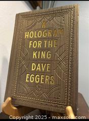 MaxSold Auction: Signed First Edition: A Hologram For The King - Denver (Colorado, USA) SELLER MANAGED Moving Online Auction -  N. Downing