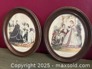 MaxSold Auction: VINTAGE 1890&#39;S LA MODE ILLUSTREE WOMEN&#39;S FASHION PRINT LEROY IMP PARIS ART - Denver (Colorado, USA) SELLER MANAGED Moving Online Auction -  N. Downing