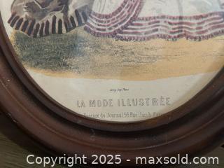 MaxSold Auction: VINTAGE 1890&#39;S LA MODE ILLUSTREE WOMEN&#39;S FASHION PRINT LEROY IMP PARIS ART - Denver (Colorado, USA) SELLER MANAGED Moving Online Auction -  N. Downing