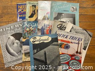 MaxSold Auction: Vintage Sewing Bundle w/ Crewel Kit - Denver (Colorado, USA) SELLER MANAGED Moving Online Auction -  N. Downing