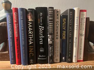 MaxSold Auction: Women Rule the World Biographies - Denver (Colorado, USA) SELLER MANAGED Moving Online Auction -  N. Downing