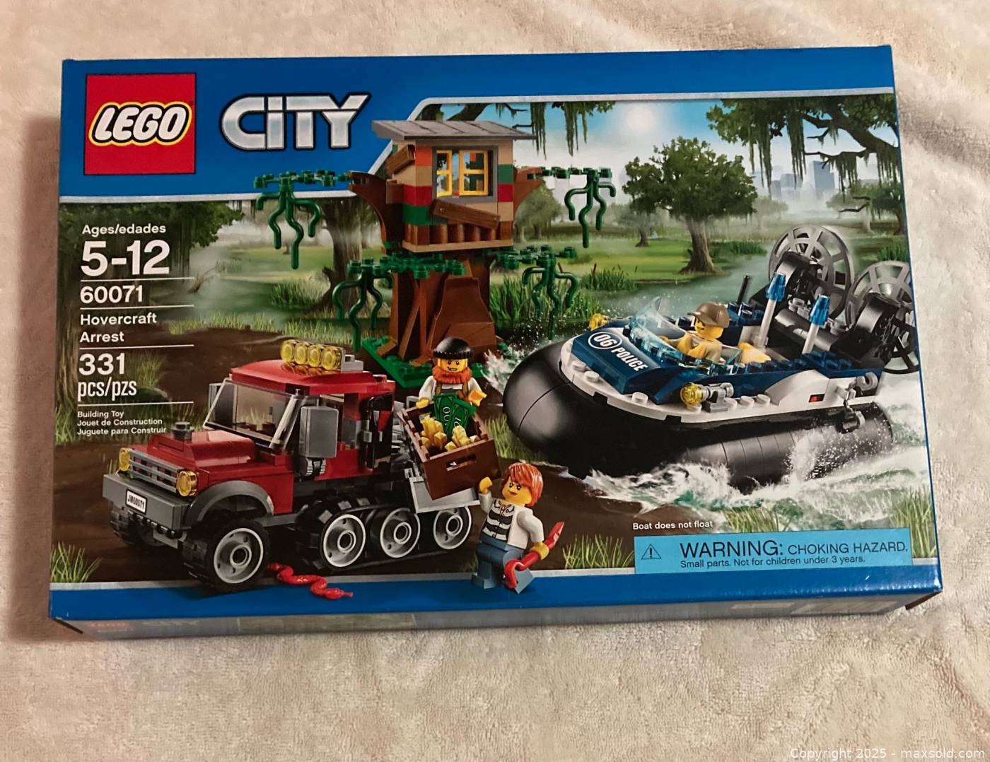 Lego 60071 Hovercraft Arrest Sealed Set Maxsold