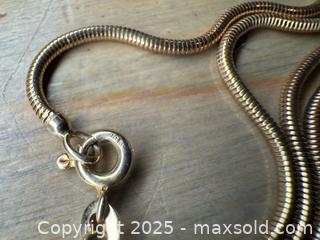 MaxSold Auction: 10k Gold Necklace  - Hamilton (Ontario, Canada) SELLER MANAGED Estate Sale Online Auction - Witherspoon Street