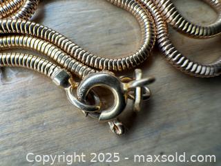 MaxSold Auction: 10k Gold Necklace  - Hamilton (Ontario, Canada) SELLER MANAGED Estate Sale Online Auction - Witherspoon Street