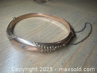 MaxSold Auction: Gold Bracelet 9ct 375 gold - Hamilton (Ontario, Canada) SELLER MANAGED Estate Sale Online Auction - Witherspoon Street