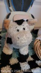 MaxSold Auction: Cow/Farmhouse Decor Lot: Plush, Wood Plaque, and Rug - Loyalist (Ontario, Canada) SELLER MANAGED Downsizing Online Auction - Main Street