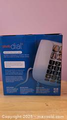 MaxSold Auction: smpl PhotoDial 6 Corded Landline Telephone - White - Loyalist (Ontario, Canada) SELLER MANAGED Downsizing Online Auction - Main Street