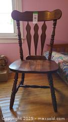 MaxSold Auction: Solid Wood Windsor/Colonial Farmhouse Dining/Side Chair - Loyalist (Ontario, Canada) SELLER MANAGED Downsizing Online Auction - Main Street