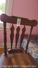 MaxSold Auction: Solid Wood Windsor/Colonial Farmhouse Dining/Side Chair - Loyalist (Ontario, Canada) SELLER MANAGED Downsizing Online Auction - Main Street