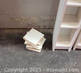 MaxSold Auction: 2 shelving units for dvds,cd, books etc. 79.5h x 7w x 6d inches - Toronto (Ontario, Canada) SELLER MANAGED Estate Online Auction - Suntract Road 