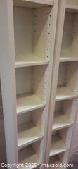 MaxSold Auction: 2 shelving units for dvds,cd, books etc. 79.5h x 7w x 6d inches - Toronto (Ontario, Canada) SELLER MANAGED Estate Online Auction - Suntract Road 