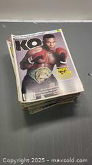 MaxSold Auction: KO Boxing Magazines 1980s Very good condition - Toronto (Ontario, Canada) SELLER MANAGED Estate Online Auction - Suntract Road 