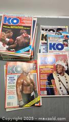 MaxSold Auction: KO Boxing Magazines 1980s Very good condition - Toronto (Ontario, Canada) SELLER MANAGED Estate Online Auction - Suntract Road 