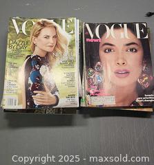 MaxSold Auction:  lot of Vogue Fashion Magazines vintage - Toronto (Ontario, Canada) SELLER MANAGED Estate Online Auction - Suntract Road 