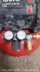 MaxSold Auction: Porter Cable 6 Gallon Compressor powers on, not fully tested - Toronto (Ontario, Canada) SELLER MANAGED Estate Online Auction - Suntract Road 