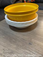 MaxSold Auction: Assorted Dinnerware Lot: Plates, Bowls, Ramekins, Platters - Barrie (Ontario, Canada) SELLER MANAGED Downsizing Online Auction -  Springdale Drive