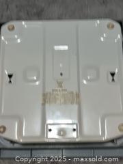 MaxSold Auction: Metro/Taylor Products Scale, Stamped Metal, White Enamel Finish - Barrie (Ontario, Canada) SELLER MANAGED Downsizing Online Auction -  Springdale Drive