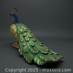 MaxSold Auction: Design Toscano Peacock Garden Statue - Morgan Hill (California, USA) SELLER MANAGED Downsizing Online Auction - San Clemente Lane