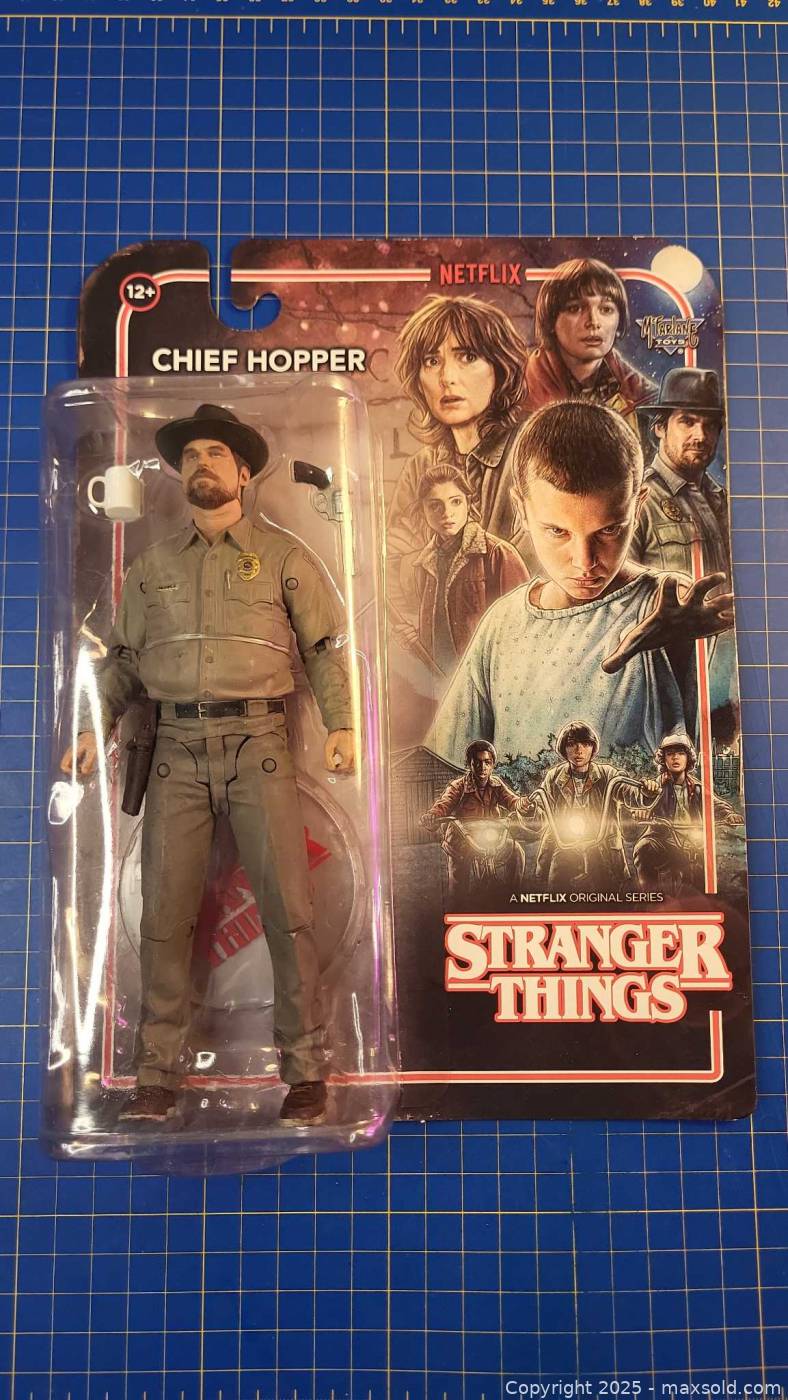 ストレンジャー・シングス CHIEF HOPPER！Netflix フィギュア STRANGER THINGS/ストレンジャーシングス・McFARLANE
