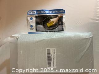 MaxSold Auction: ANZUS Faucet Splash Guard Sink Countertop Guard, Clear Silicone - Toronto (Ontario, Canada) SELLER MANAGED Reseller Online Auction -  York Mills Road
