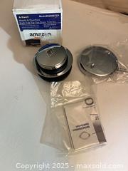 MaxSold Auction: Artwell Tip-Toe Bathtub Waste &#38; Overflow Drain Trim Kit, Chrome - Toronto (Ontario, Canada) SELLER MANAGED Reseller Online Auction -  York Mills Road